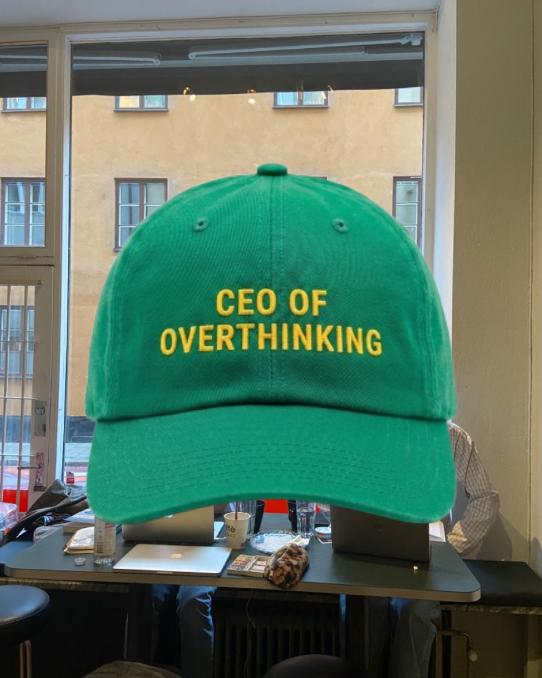 Take 01 - "CEO of overthinking" cap